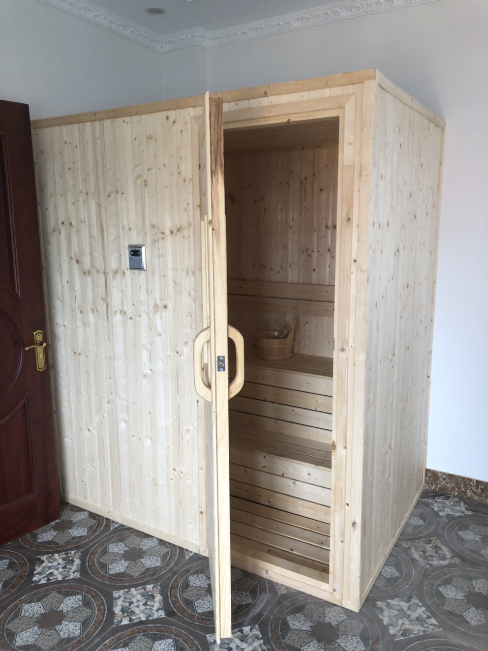 Phòng xông hơi khô gia đình anh thắng từ sơn bắc ninh1